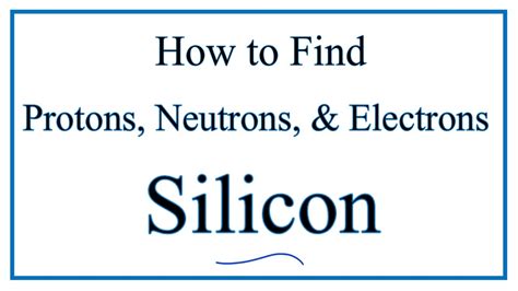 find the number of protons si